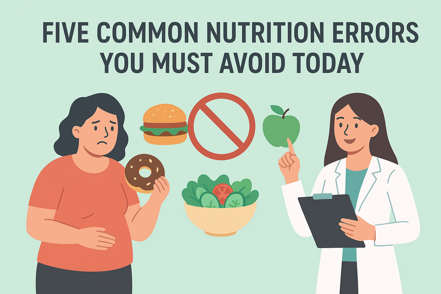 Five Common Nutrition Errors You Must Avoid Today
